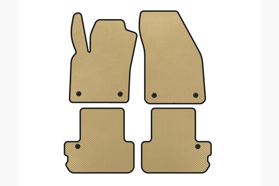 Volvo C70 2006-2010 Tapis de sol EVA (Cabriolet, Beige) Image