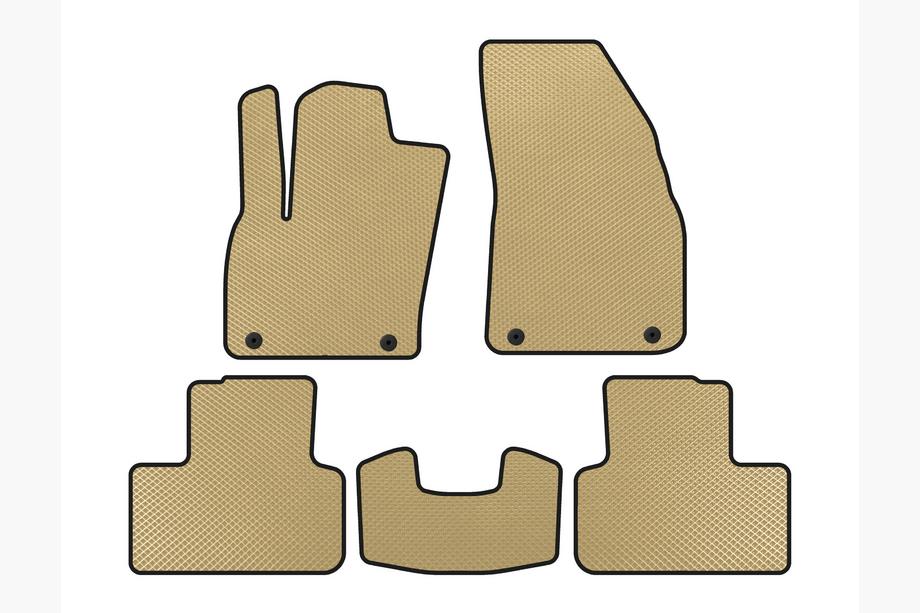 Volvo XC40 2018- Tapis de sol EVA (Beige) Image