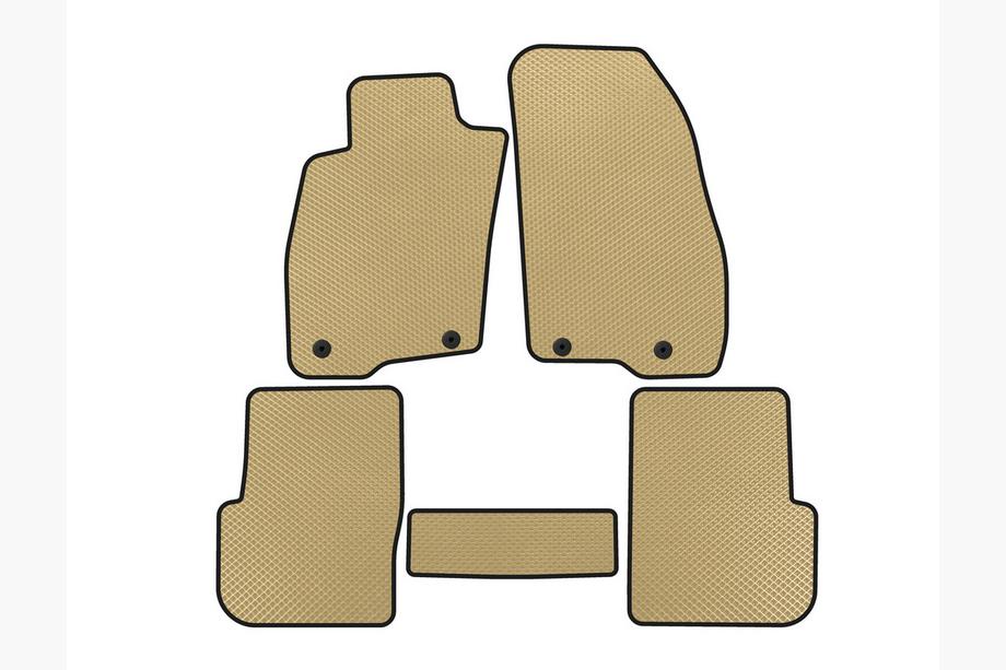 Alfa Romeo MiTo 2008-2018 Tapis de sol EVA (Beige) Image