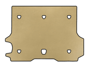 Chevrolet Trailblazer 2002-2012 Tapis de coffre EVA (Beige) photo 1