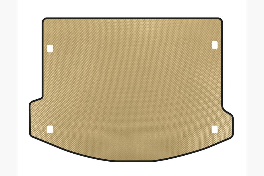 Jaguar E-Pace 2017-2024 Tapis de coffre EVA (Beige) Image