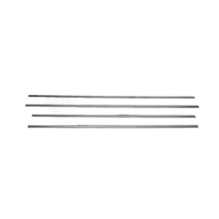 Encadrement Exterieur de Vitres Acier Inoxydable (4 pcs) Toyota Corolla 2002-2007 photo 2