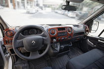 Renault Master 2011-2023 Caches de tableau de bord (petit kit) photo 1