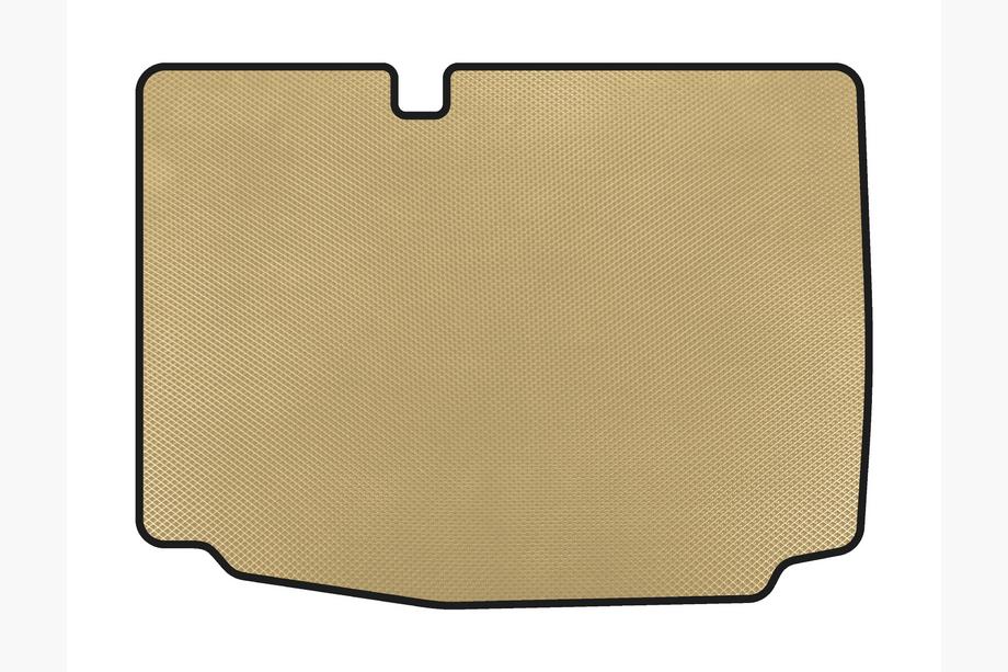 Volkswagen Polo 2010-2017 Tapis de coffre EVA (HB, 3/5 portes, Beige) Photo 1