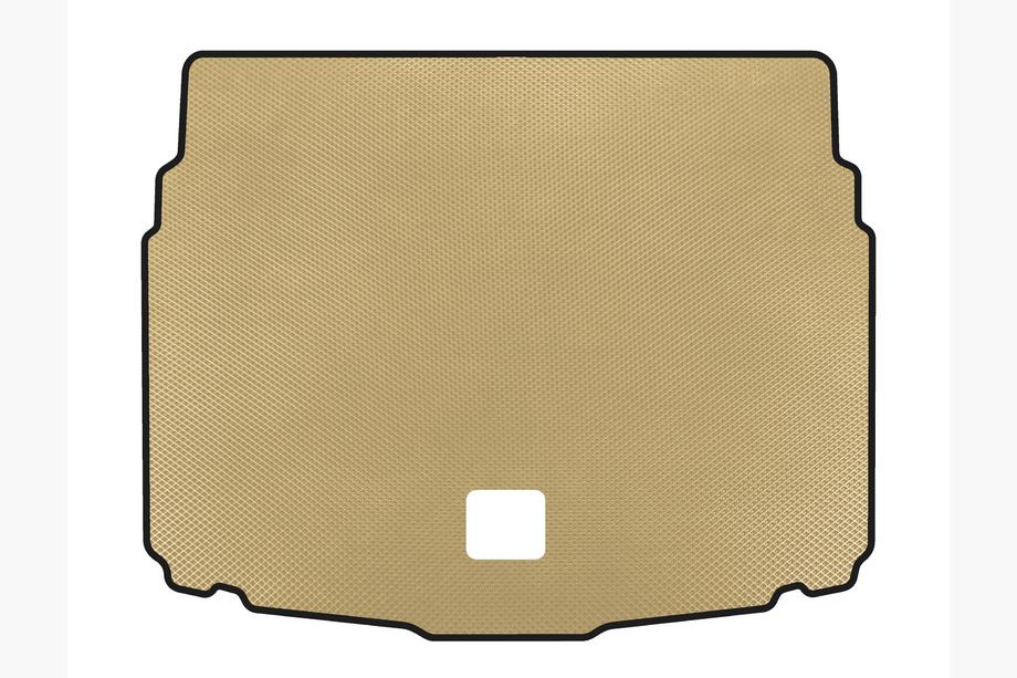 Volkswagen T-Roc 2017-2025 Tapis de coffre EVA V1 (5 portes, Beige) Photo 1