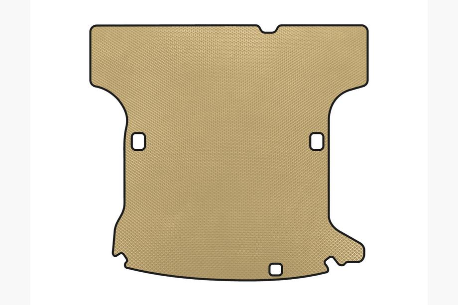 Dacia Logan I 2005-2008 Tapis de coffre EVA (SW, 5 places/Manuelle, Avant Restylage, Beige) Photo 1