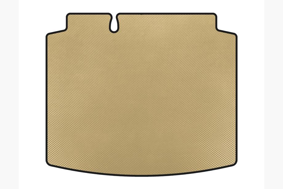 Seat Leon 2005-2012 Tapis de coffre (HB, 5 portes, Beige) Image