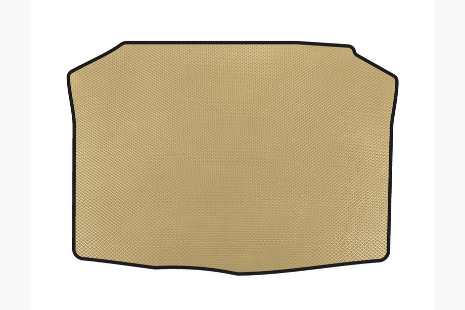 Skoda Fabia 2000-2007 Tapis de coffre EVA (HB, Beige) Image