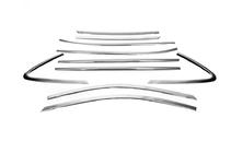 Hyundai IX-35 2010-2015 Kit d'encadrements de vitres chromés (10 pièces, inox) photo 3