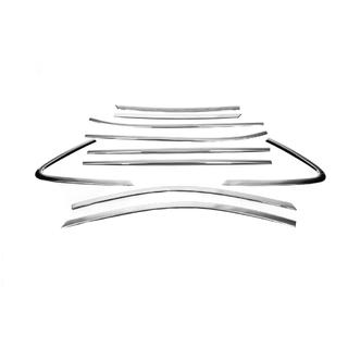 Kit d'encadrements de vitres chromés (10 pièces, inox) Hyundai IX-35 2010-2015 photo 3