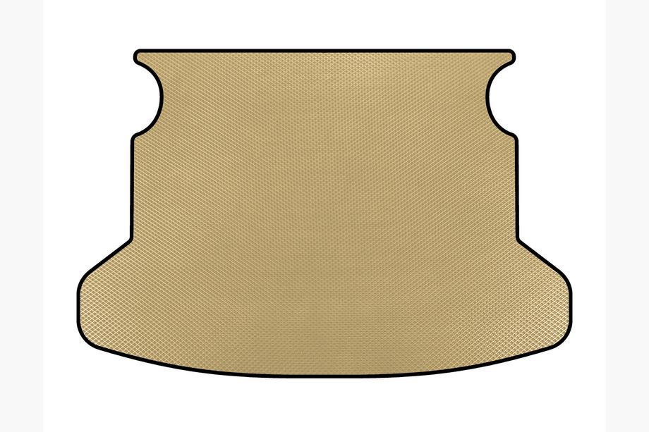 Toyota Corolla 2002-2007 Tapis de coffre EVA (SD, Beige) Image