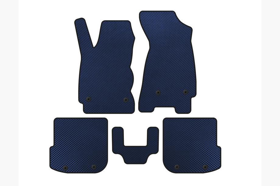 Audi A4 B5 1994–2001 Tapis de sol EVA (Sedan, Bleu) Image