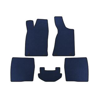 Tapis de sol EVA (1987-1991, Sedan, Bleu) Audi 80/90 1987-1996
