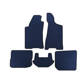 Tapis de sol EVA (1991-1996, Berline, Bleu) Audi 80/90 1987-1996