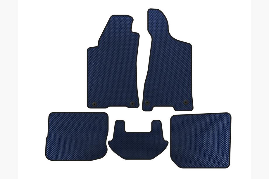 Audi 80/90 1987-1996 Tapis de sol EVA (1991-1996, Berline, Bleu) Image
