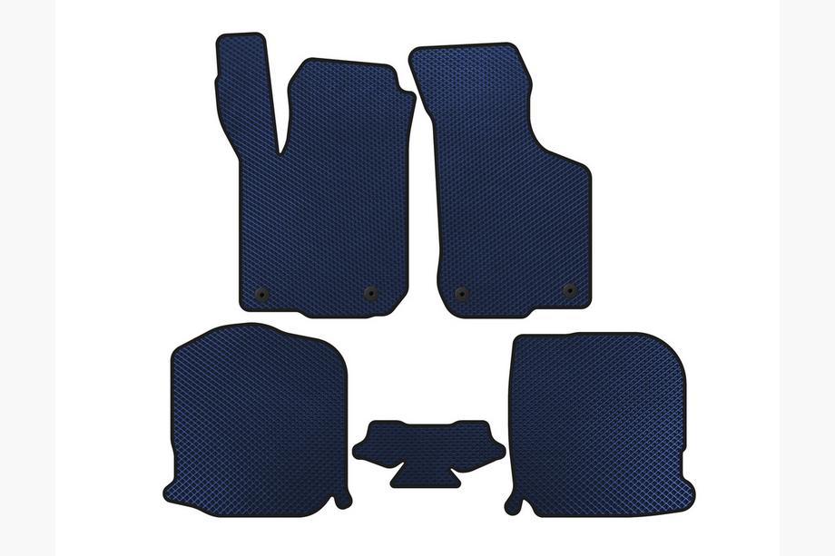 Audi A3 1996-2003 Tapis de sol EVA (HB, 3 Portes, Bleu) Image