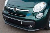 Fiat 500/500L 2013-2022 Couvre-Calandre Chromés (Popstar, Acier Inoxydable) photo 1