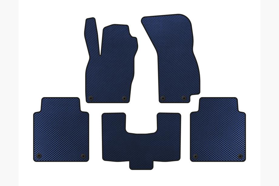 Audi A8 2018- Tapis de sol EVA (Long, Bleu) Image