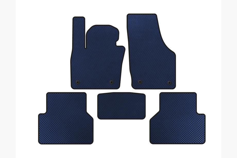 Audi Q3 2011-2019 Tapis de sol EVA (Bleu) Image