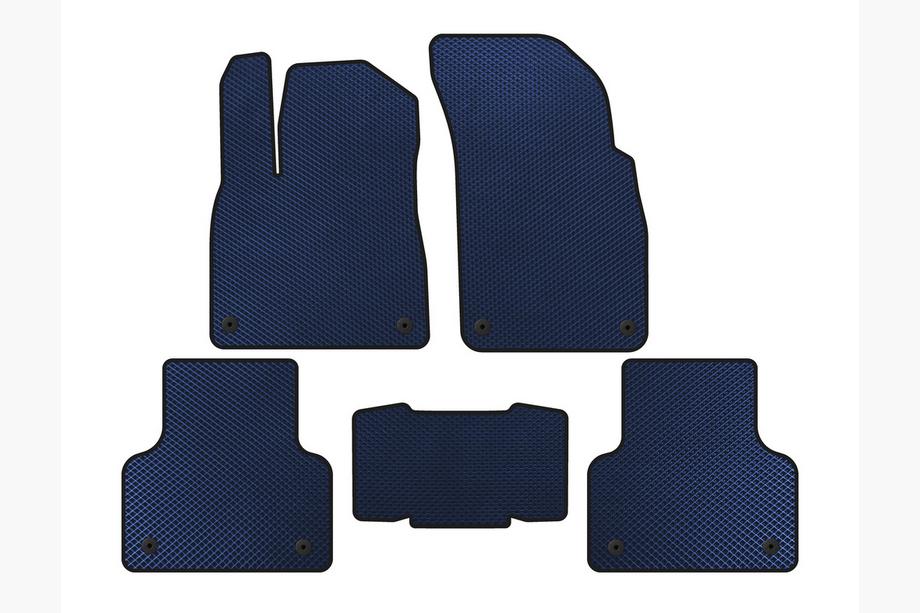 Audi Q8 2018- Tapis de sol EVA (Bleu) Image