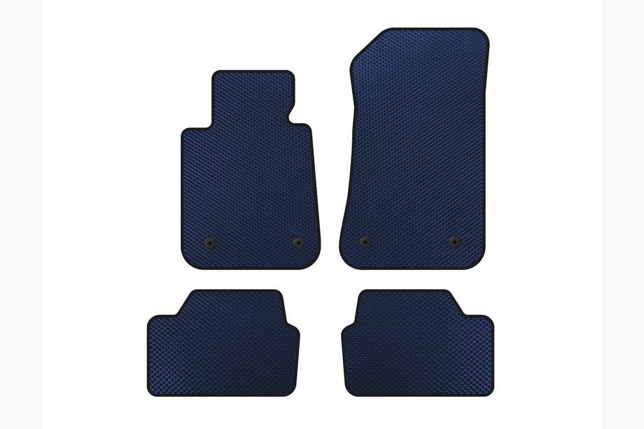 BMW 1 Series E81/E82/E87/E88 2004-2011 Tapis de sol EVA (Bleu) Image