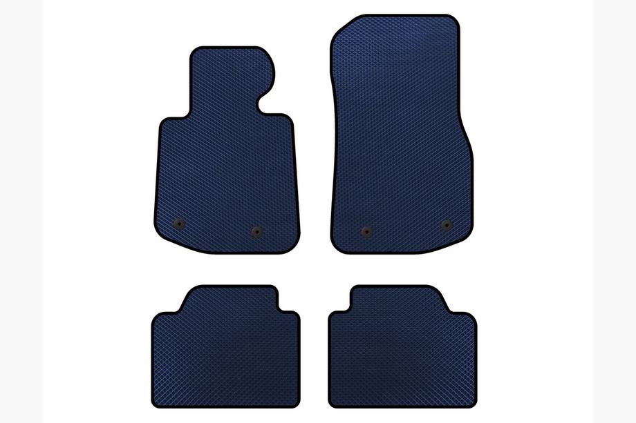 BMW 4 Series F32/F33/F36 2012-2020 Tapis de sol EVA V2 (Bleu) Image