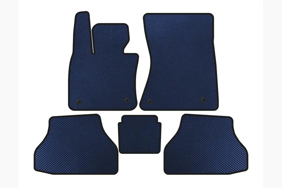 BMW X6 E71 2008–2014 Tapis de sol EVA V2 (Bleu) Image