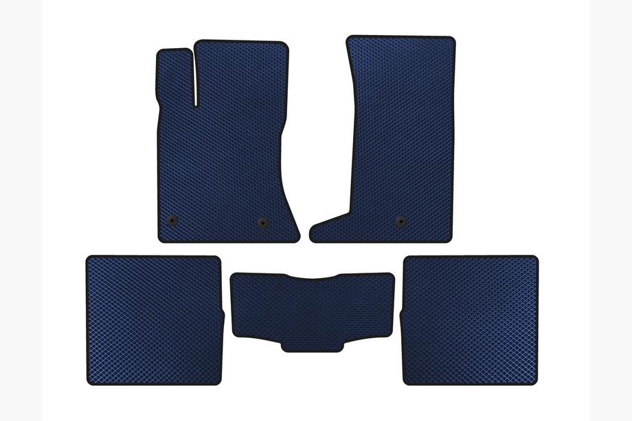 Cadillac SRX 2004-2009 Tapis de sol EVA (Bleu) Image
