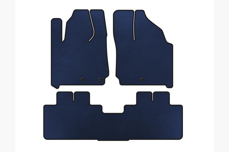 Cadillac SRX 2010-2016 Tapis de sol EVA (Bleu) Image