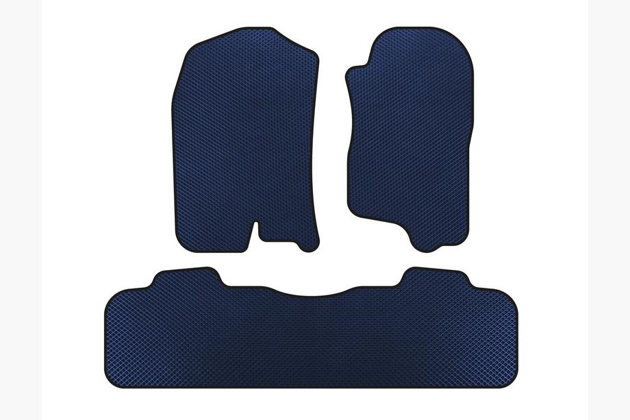 Chevrolet Tahoe 2007-2014 Tapis de sol EVA (2 Rangées, 2007-2014, Bleu) Image