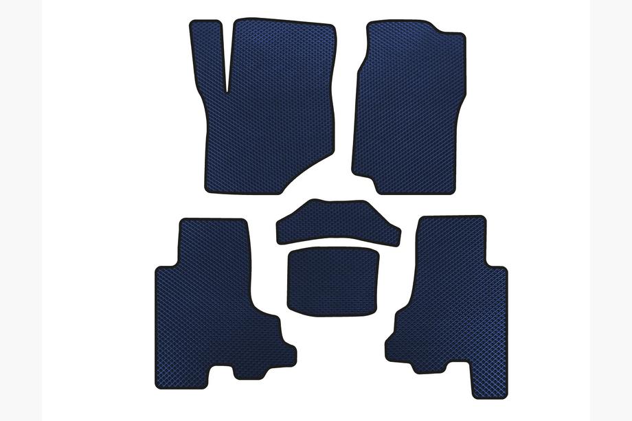 Chevrolet Trailblazer 2002-2012 Tapis de sol EVA (Bleu) Image