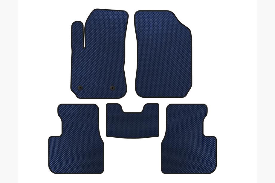 Citroen Cactus 2014-2020 Tapis de sol EVA (Bleu) Image