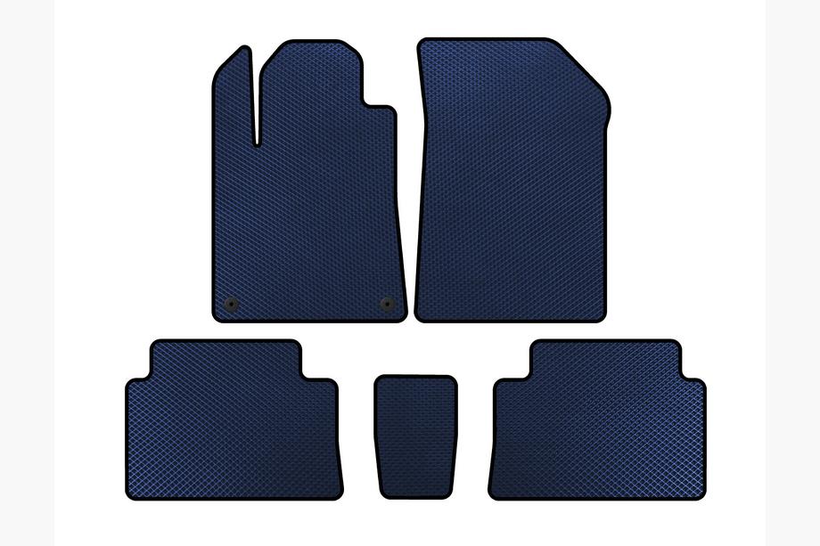 Citroen C-5 2001-2008 Tapis de sol EVA (Bleu) Image