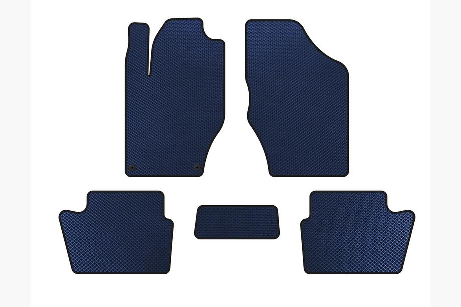 Citroen DS-4 2010-2015 Tapis de sol EVA (HB, Avant Restylage, Bleu) Image