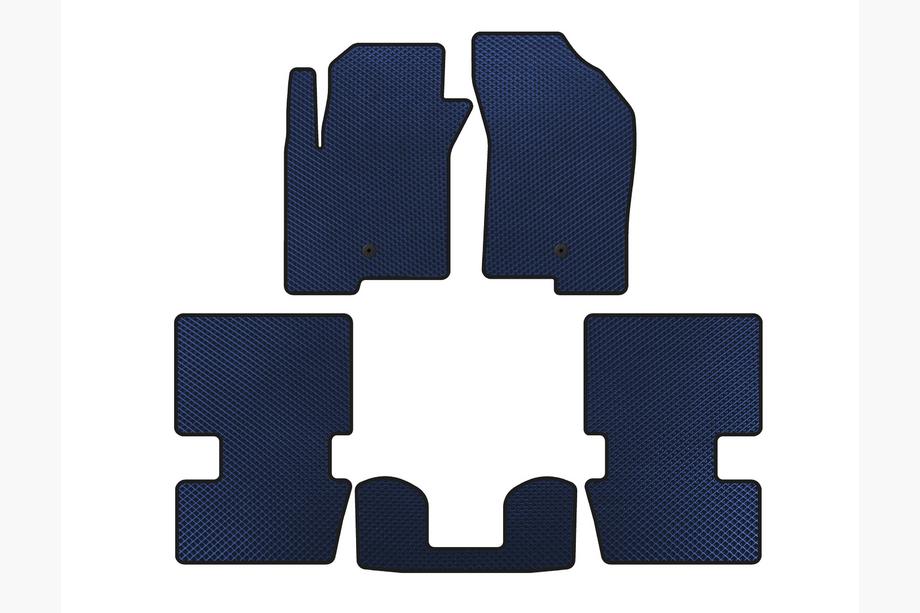 Dodge Caliber 2006-2011 Tapis de sol EVA (HB, Bleu) Image