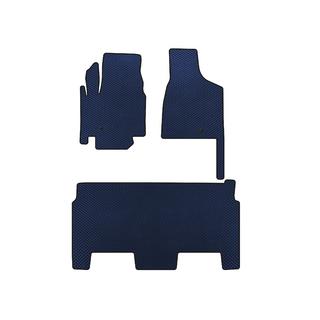Tapis EVA (2008-2020, 2 Rangées, 8 Places/Équipement SXT, Bleu) Dodge Grand Caravan V 2008-2020