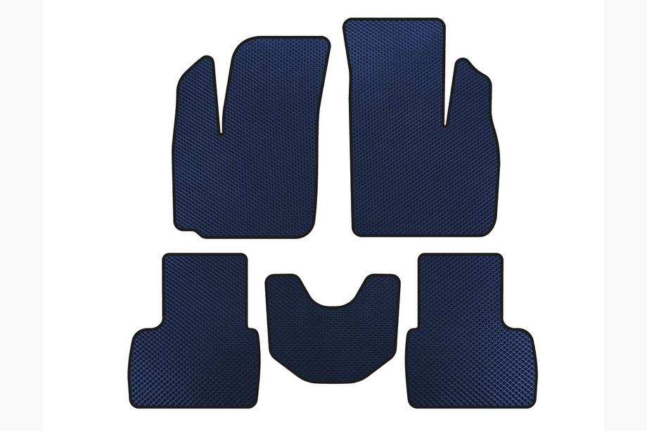 Fiat Doblo I 2001-2005 Tapis de sol EVA (Bleu) Image