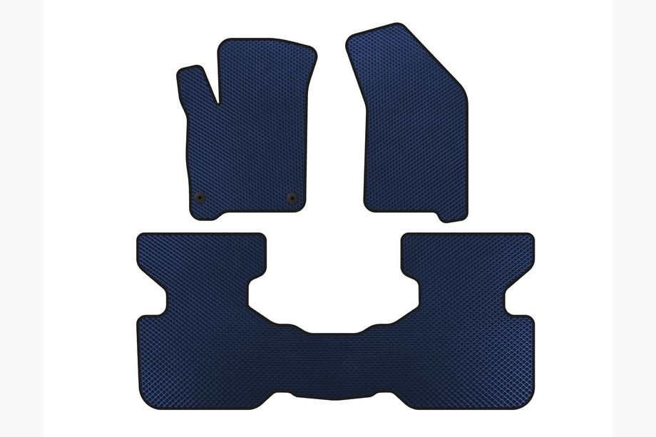 Fiat Freemont 2011-2016 Tapis de sol EVA (2011-2016, Bleu) Image