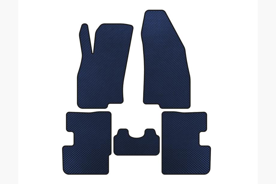 Fiat Punto Grande/EVO 2006-2018 Tapis de sol EVA (2011-2018, HB, 3 Portes, Bleu) Photo 1