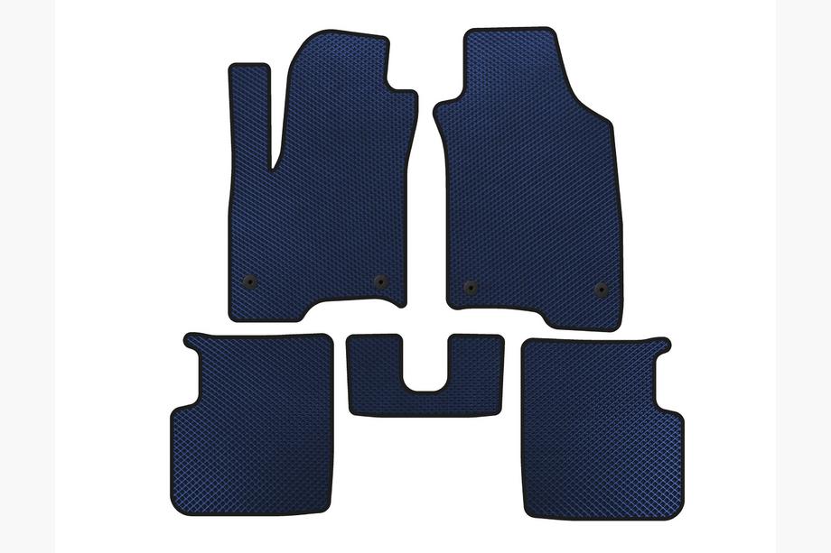 Fiat Panda 2011-2023 Tapis de sol EVA (Bleu) Image