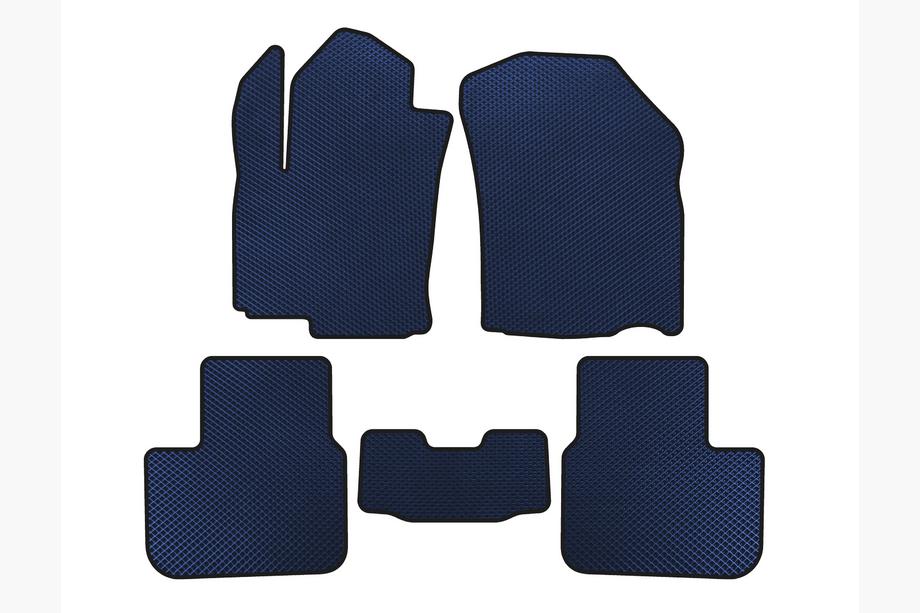 Fiat Sedici 2006-2014 Tapis de sol EVA (HB, Bleu) Image