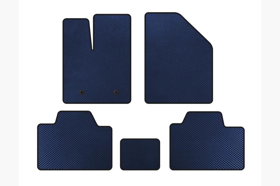 Ford Edge 2006-2014 Tapis de sol EVA (Bleu) Photo 1