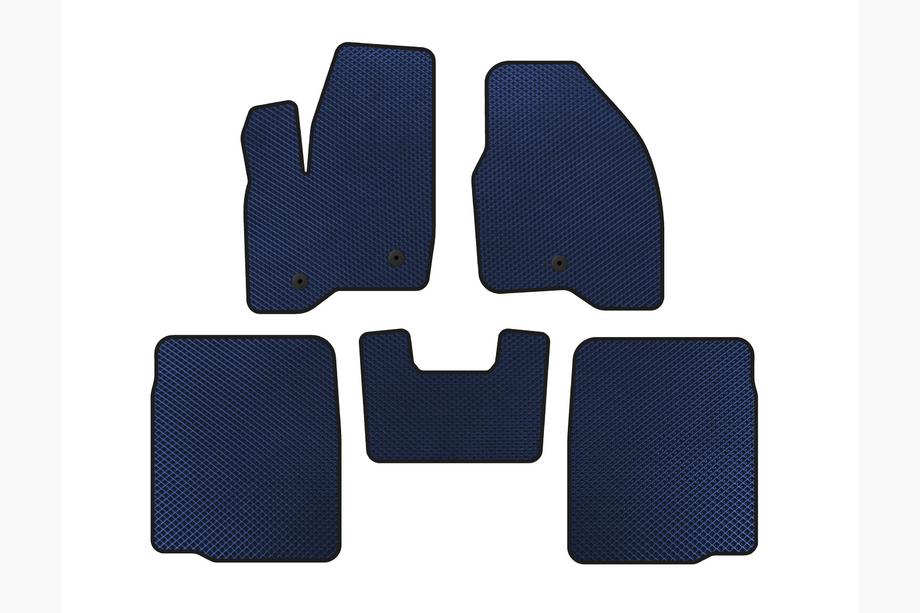 Ford Explorer 2011-2019 Tapis de sol EVA (2 Rangées, 2011-2015, Bleu) Image