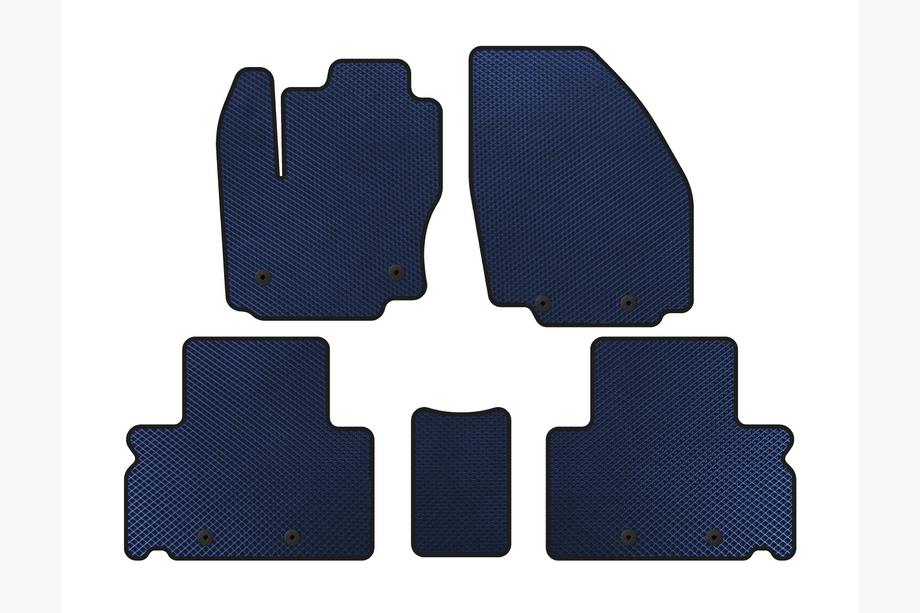 Ford S-Max 2007-2014 Tapis de sol EVA (Bleu) Image