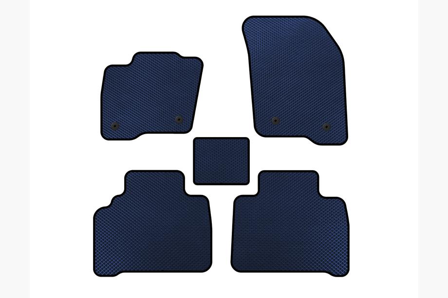 Ford S-Max 2015- Tapis de sol EVA (Bleu) Image