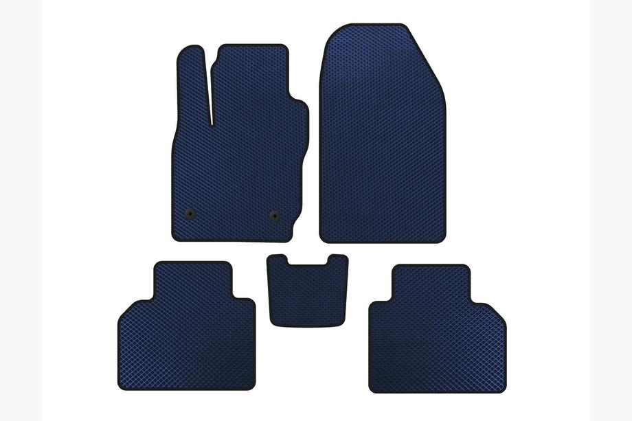 Ford Courier 2014-2023 Tapis de sol EVA (Bleu) Image