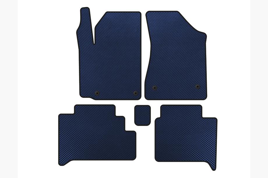 Geely GC-5 2010-2015 Tapis de sol EVA (HB, Bleu) Image