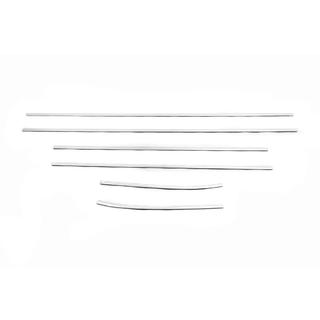Encadrement de vitres inox (6 pcs) Hyundai I-10 2008-2013 photo 2