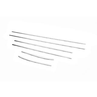 Encadrement de vitres inox (6 pcs) Hyundai I-10 2008-2013 photo 4