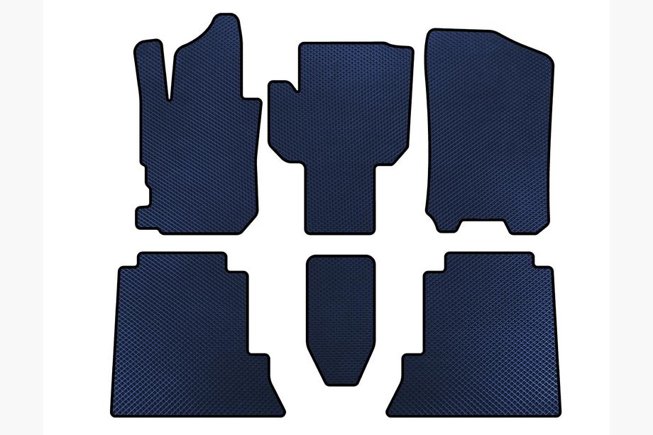 Honda FR-V 2004-2009 Tapis de sol EVA (Bleu) Image